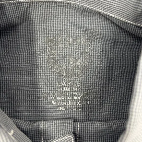 Kuhl Mens Large Gray Check Long Sleeve Button Up Shirt - Picture 2 of 5